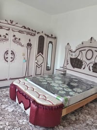 من رخصت الادمن للبيع غرفه خشب عراقي بتصميم تركي  السعر 750 وبيها مجال ...