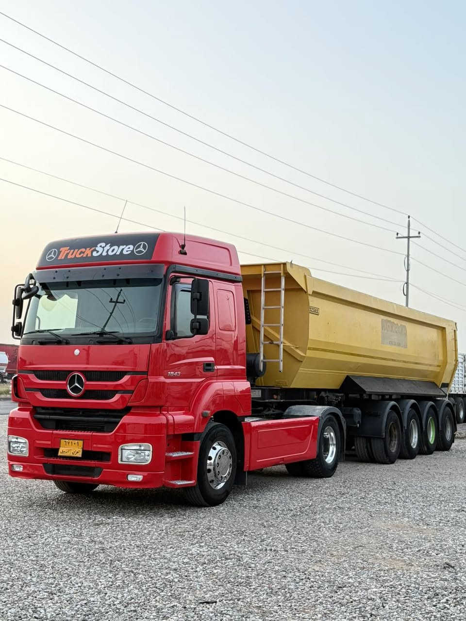 نوع :اكسور قلاب تريله  تاك ويل دبل قماره  عالي سبرينك امامي عربانه ئوزگول تركي ٤ محور دبل تاير بلادي  
موديل:2006✅ 
حجم :1843 ✅
لون :   احمر  ✅
مواصفات: ريتايدر تبريد ثلاجه سبايدر ويل كروم راس 
گير : كهربائي 
رقم : أربيل سنوي هزه فحص رقم جديد 2030
سعر: 420$ اربعة شده وعشرون ورقة دولار /42000$
العنوان: معرض به لين في اربيل قوشتبه شارع العام 
*********** بەڵێن  / أبو علي 
***********

رجاءً عدم الاتصال  بعد ساعة 🕙 🔟 عشرة لليل

موقع جديد معرض به لين اربيل قوشتبه مدينه المعارض الأول معرض على الأيسار 
موقع معرض https://maps.app.goo.gl/11RXL3FxQzCXFYZL8?g_st=iw
