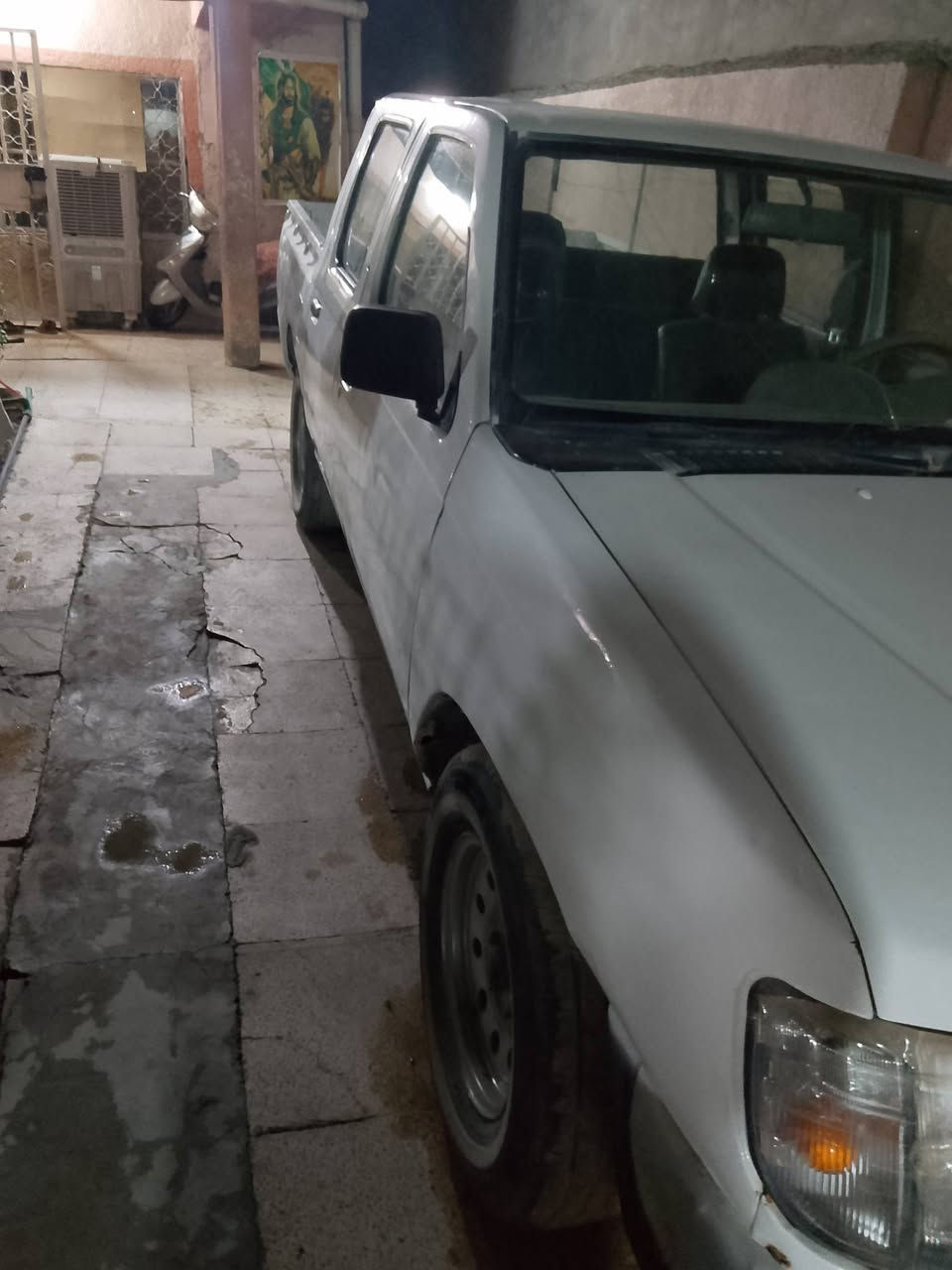 من رخصة الادمن بيك أب نيسان موديل 2003 مزاد الداخليه صبغ عام كير ومحرك وحداديه مكفوله وشرط شاصي نضيف سعر 52 وبيه مجال مكاني بغداد الشعب رقم *********** اخوان صعدو المنشور جزاكم الله خير
