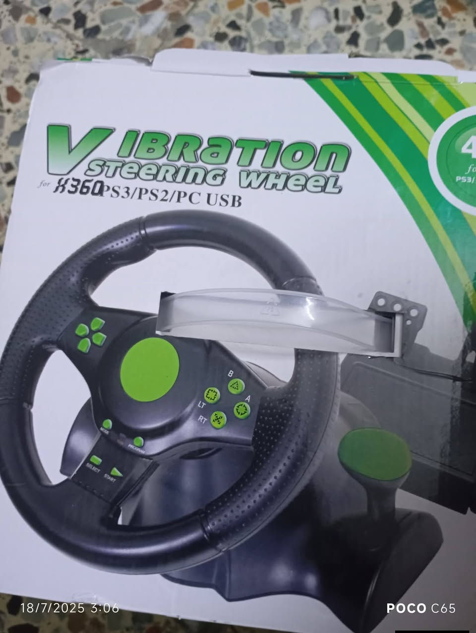 دركسون اصلي الحجم الكبير اله مميزات كلش هواي هواي ابحث عليه وتأكد سعره 30 الف وبيه مجال حك جيهه
وللعلم يشغل جميع العاب السيارت والمحاكي و PC وكلشي ويشتغل عل اكس بوكس وبلي 3 و بلي 2


**إذا كنت صاحب هذا الإعلان وتريد حذفه لأي سبب، رجاءا أرسل رسالة إلى الدعم الفني**