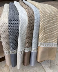 بوهيمي كتان • تركي ١٠ مقاعد • عرض ٨٥سم