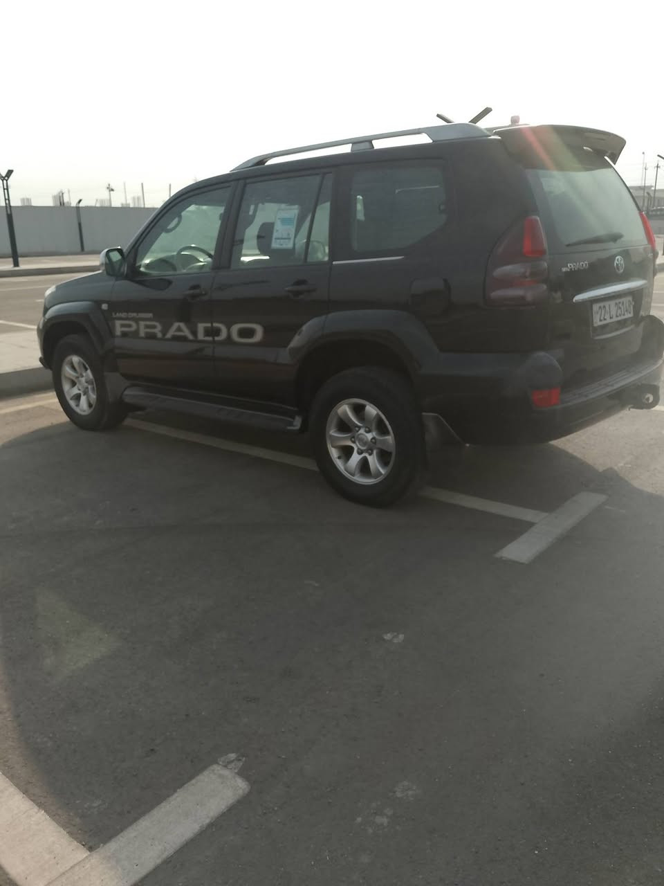 سلام عليكم  برادو 2008 مكفوله من ضربه وصبغ  7 راكب 
تبريد شغال عنوان بغداد سعر 150 وبيها مجال 
رقم الهاتف ***********
