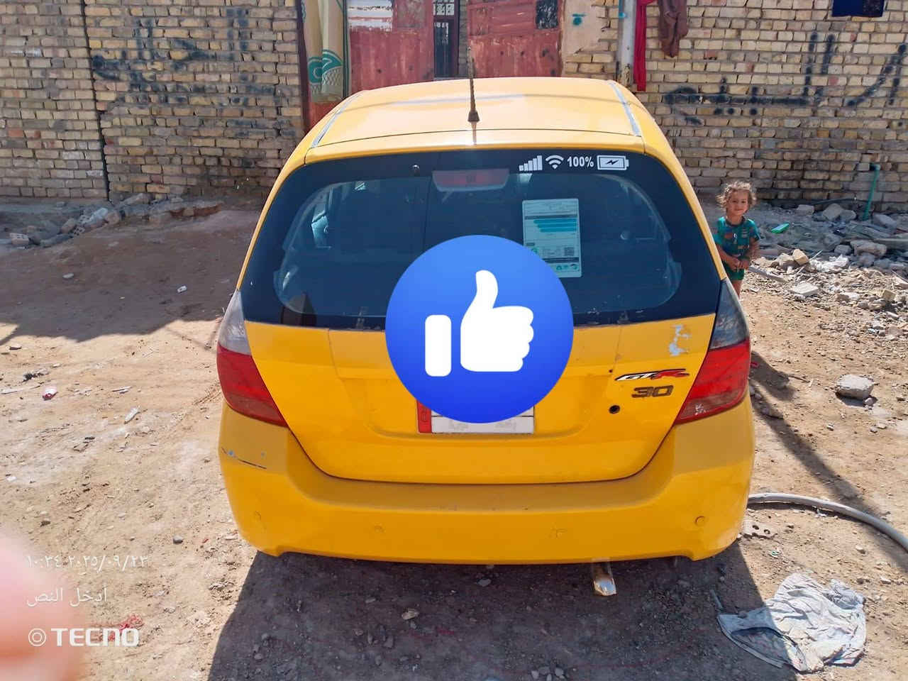 سلام عليكم سياره هوندا للبيع موديل 2008سياره جاهزه مكينه وكير جديد مكينه مال كورلا امانت الله سياره خير من الله اوتماتيك مكانها المكان بغداد السعر 35وبيها مجال بسيط حك جيه اي استفسار رقم اتصل وبيك خير وتدلل ***********
