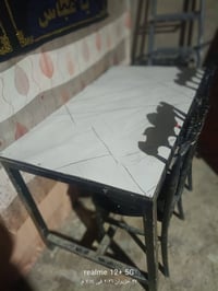 ميز طعام • ٢ كراسي • كوفه