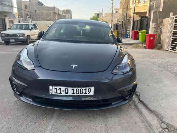 سلام عليكم تسلا موديل 3 موديل 2023 رقم بغداد  دخول جديد بشهر 3 هزه جديده بيه تخم تاير جديد ويل كاب وسياره بيه ستم فايبر داخل وخارج  اي نقص مابيه فول كامرات 360 تسجيل سرقه كامله هويه موصفات موطبيعيه انسه البانزين ودهن ومحرك تشغيل كارت وموبيلالسعر 155بغداد الغزاليه سياره إف لاين  مرواس احدث تسلا ونطي فرق رقم وتساب حادث بل صور
***********بغداد الغزاليه بغداد
