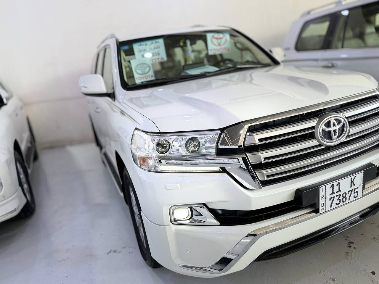 للبيع لاندكروز موديل 2016 السياره ساز اصليه رقم بغداد بأسمي مكينه V8 مكان السياره بغداد البياع مجمع المعارض 
***********
