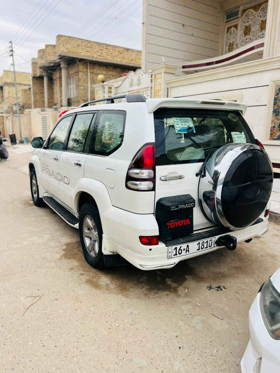 السلام عليكم تيوتا برادو ٢٠٠٨ خليجي سياره جديد معنه الكلمه رقم قادسيه دولي السعر ١٤٠  رقم الهاتف ***********
