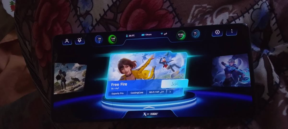 جهاز GT20 pro جهاز غني عن التعريف بس جماعت الالعاب يعرفوا
شاشة144 هيرتز / ذ256 /رام12+12 / معالج8200 دايمنسيتي وجماعت التصوير يفيدهم!!

مكفول من كلشي فقط اكو هذه الكسر الصغيرة واضحة بصورة وممأثرة ابدا 

يجي مع جهاز شاحن120 واط السعر 269 الف وبي مجال بسيط للطيبين 

الرقم ***********
