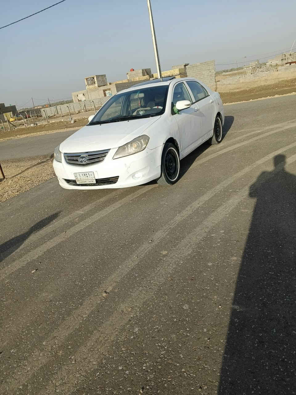 السلام عليكم بيوايدي موديل 13 رقم قادسيه تحويل مباشر بيه صبغ بابين وجاملغ صبغ بدون  ظربه سياره جاهزه كير ومكينه وحداديه وتبريد وتخم تاير كله جديد سنويه صاقطه السعر 50 وبيه مجال مكاني بابل الحله رقم الهاتف ***********
