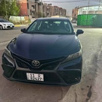 كامري SE موديل22 رقم بعداد تحويل مباشر ماشية 71 كشن كهرباء الحادث جامل...