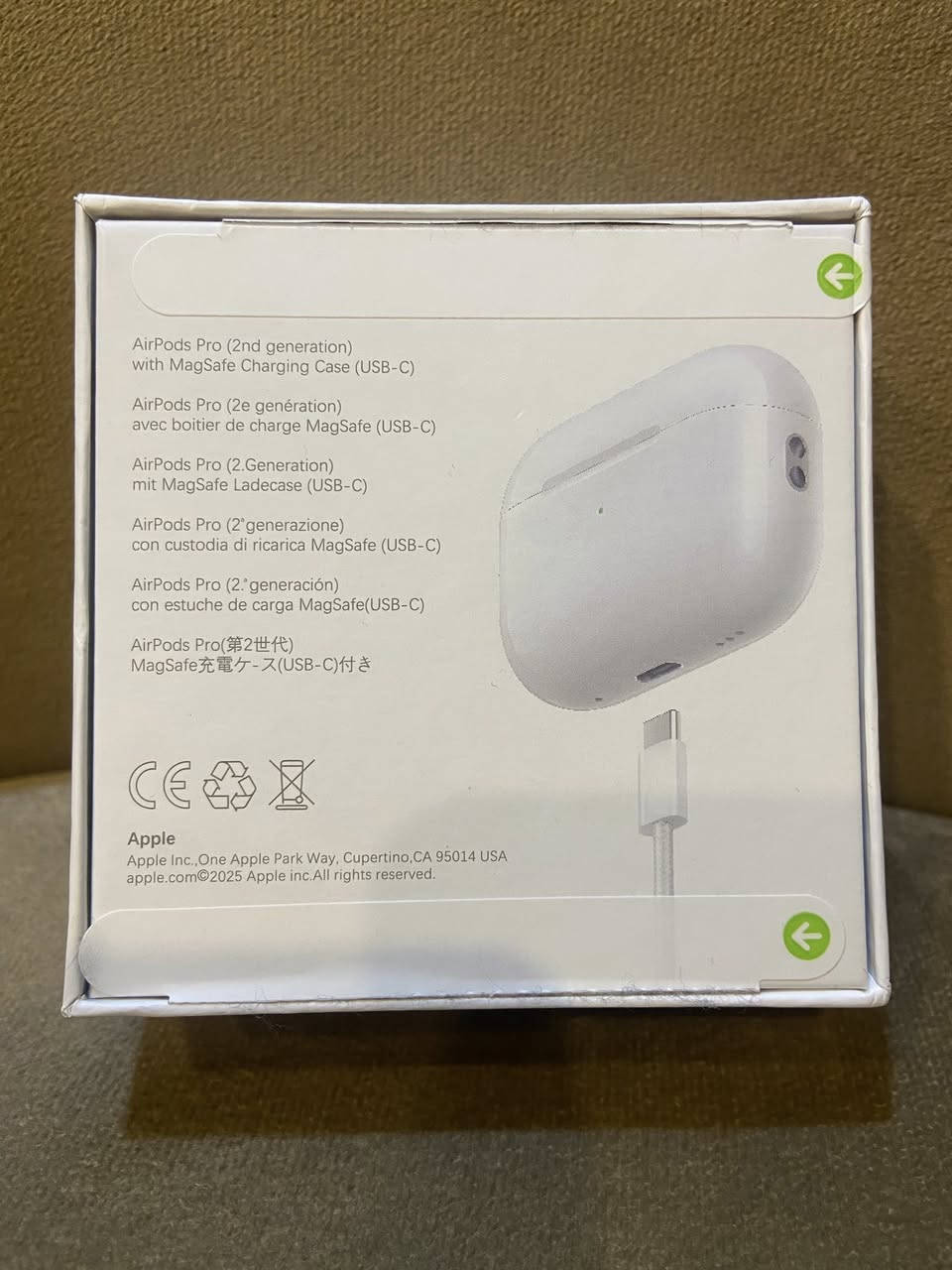 سماعة ايربود أمريكية 🇺🇸 جديدة ضمان الفحص مختمة أمريكية 🇺🇸 السعر ٢٥ ألف مع توصيل على اول تم


**إذا كنت صاحب هذا الإعلان وتريد حذفه لأي سبب، رجاءا أرسل رسالة إلى الدعم الفني**