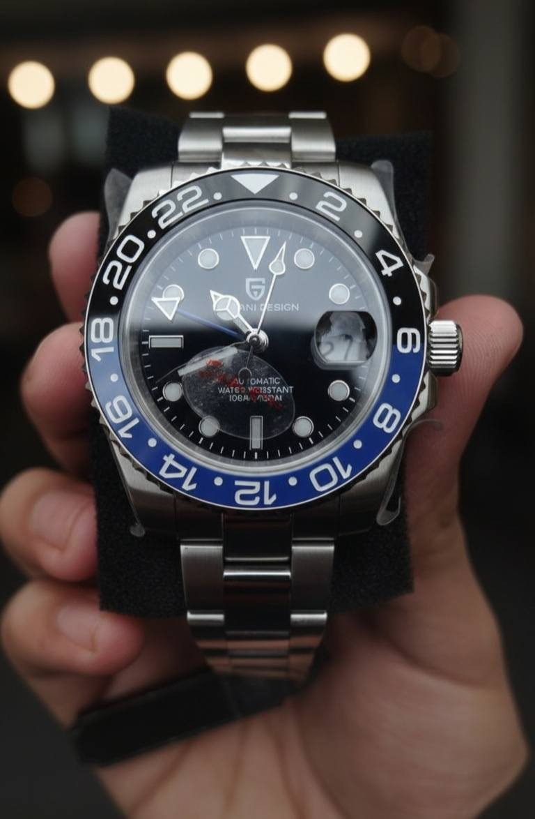 ساعه باجاني ديزاين باتمان ساعه جديد ما مستخدم سعر خاص واتساب ***********
