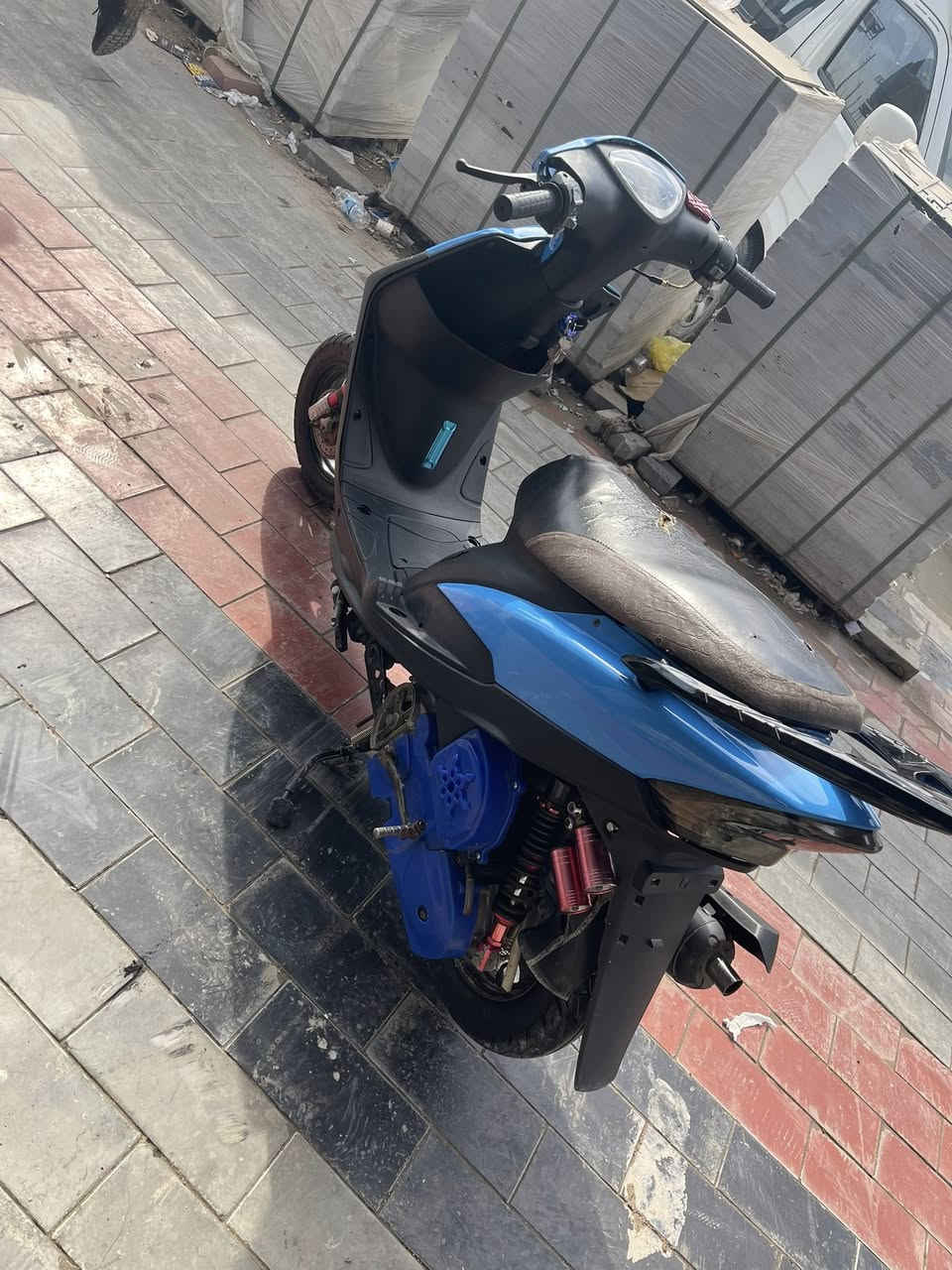 السلام عليكم
دراجه ماكس عدله 

المكينه نضيفه جدن 

البوشه 55 ناعمه المكينه 

صالنصه FM

كفرات جديده هيه والسواد 

سبايدر 4ولف 

الدراجه كلش تعبان عليه بس محتاج فلوسه

السعر 640 و بيه مجال قليل 

المكان كربلاء باب طويريج الرقم 

***********
