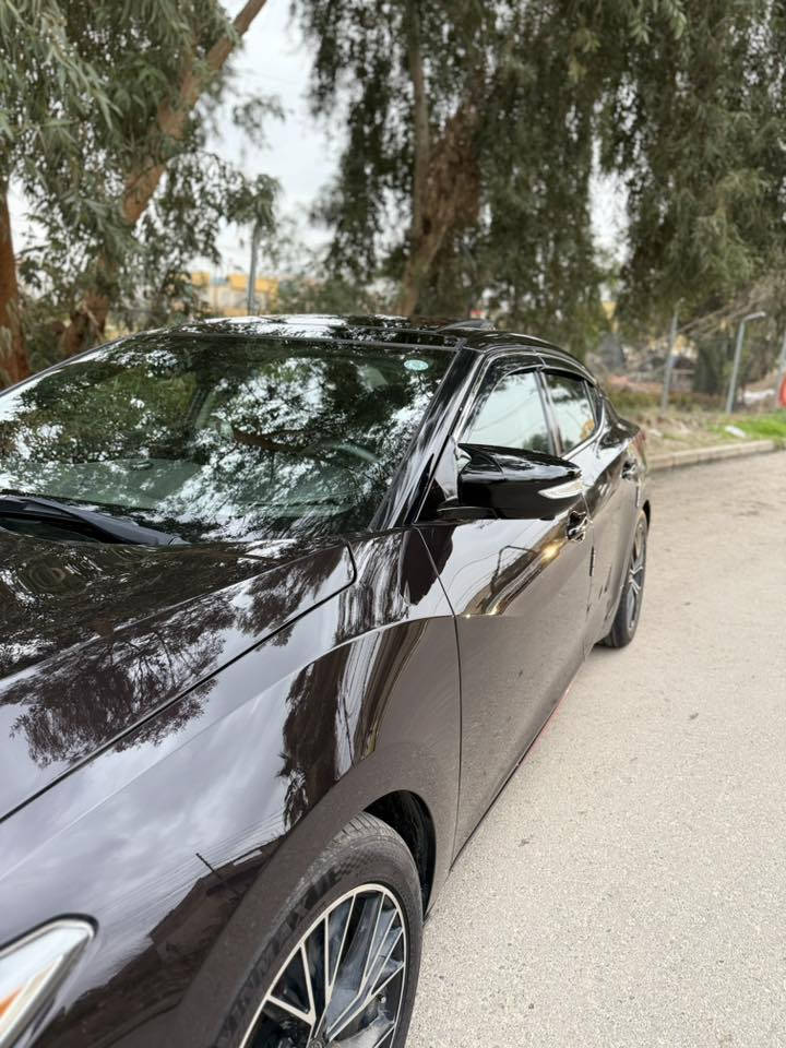 نيسان ماكسما 2017 بلتينوم 
فول 1/1 
ضرار دعامية واربع اصابع بل جاملغ صبغ بدون معجون 
السيارة كفالة عامة مابيها اي نقص 
وجاهزة بيها سونر  السيارة حيل حيل حلوة بيها مكانت بارد 
للتواصل واتساب ***********
وسعرها كلش مناسب وحلو
