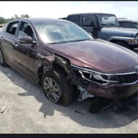 كيا اوبتيما 2020 لون ماروني رقم اربيل رقم الجديد  ضربتها بنيد وجاملغ ا...