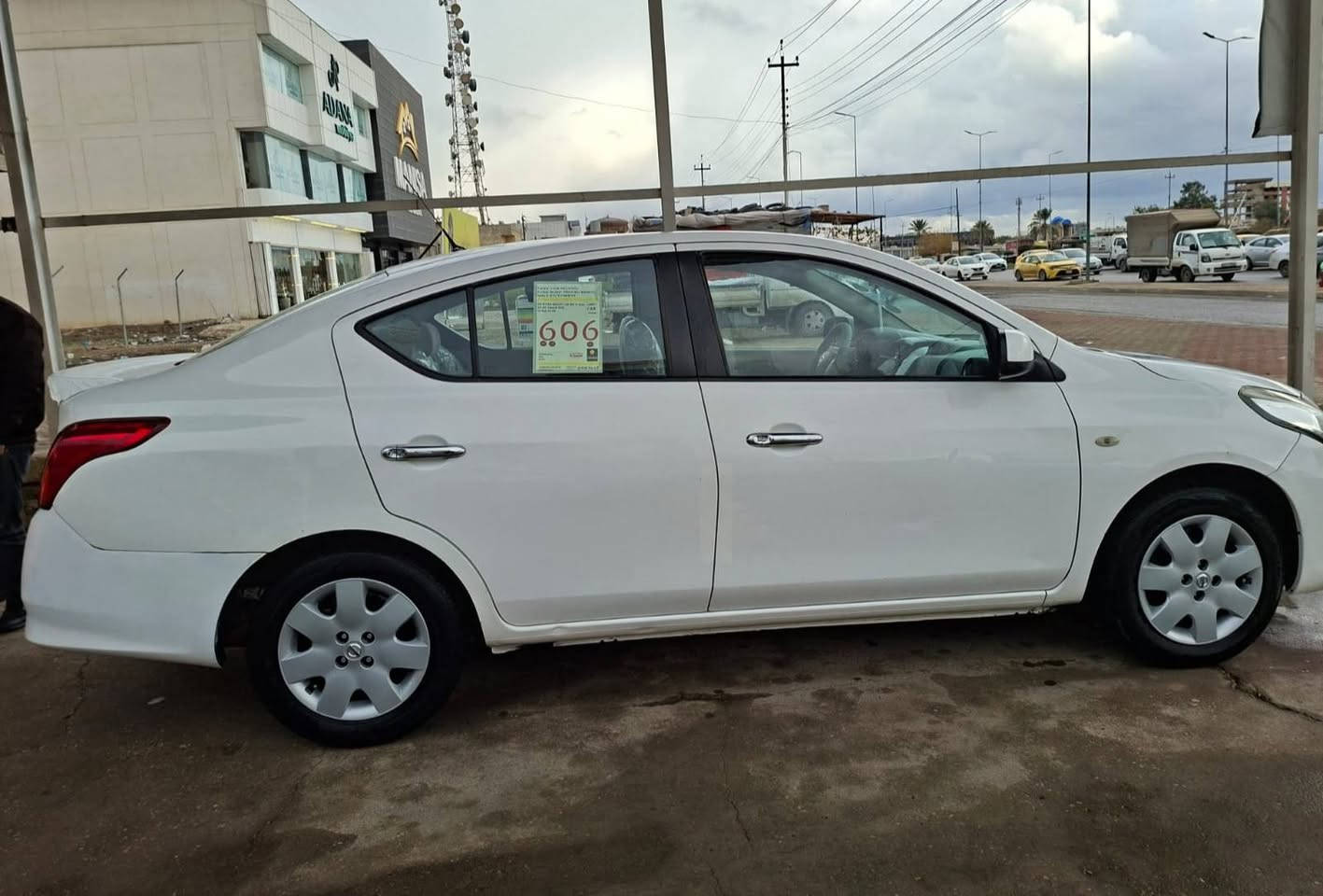 سعر بلاش ماكو هيج سعر بلسوك
سني هندي موديل 2021 بليته 
السياره بيها جاملغ خلفي ايمن شويه صبغ
وباقي مكفوله 

رقم اربيل تريد وكاله او تحويل  
سنويه وهزه ماصاقطه 
-----------------------------------------
موديل 2021

للون ابيض

 ماشيه  140 km

سويج عدد (2)

كتلوكات سياره بعدها مال الشركه
السياره جاهزه صدر كير محرك  تخم تاير كله جديد 
مواصفات 
يدات نيكل
تحكم استيرن
شاشه
كامره
حساسات خلفيه
مانع انزلاق
-----------------------------------

بلاش ماكو هيج سعر بل سوك

رقم  ***********

عنوان اربيل
