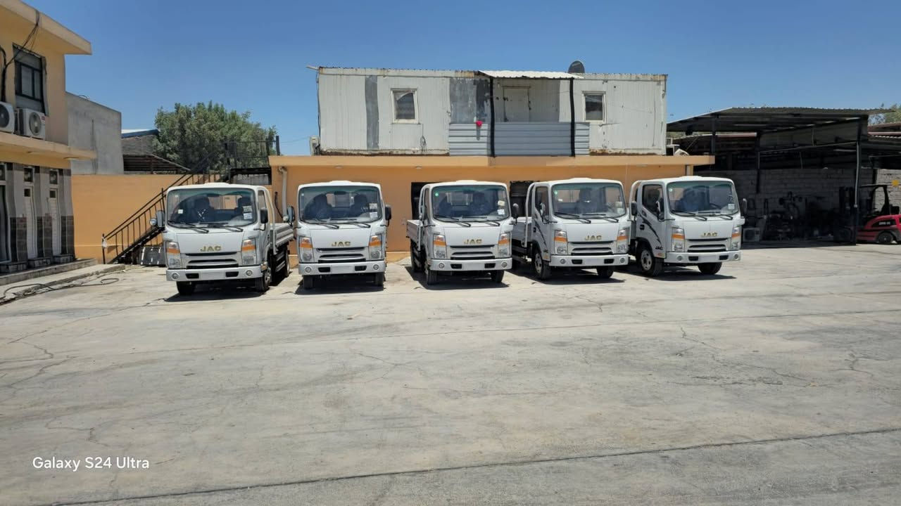 JAC Light Truck is now in Iraq! Visit our showrooms in Baghdad，Bayaa & Masafer. Designed for Chinese enterprises, it’s reliable, efficient, and ready to boost your business. Welcome for inquiries and orders!
Contact:
Ali: +964 784 422 9977

JAC Light Truck is now in Iraq! Visit our showrooms in Baghdad，Bayaa & Masafer. Designed for Chinese enterprises, it’s reliable, efficient, and ready to boost your business. Welcome for inquiries and orders!

للتواصل:علي: 9977 422 784 964+شاحنات JAC الخفيفة الآن في العراق! تفضلوا بزيارة صالات العرض التابعة لنا في بغداد، البياع، والمسافر. صُممت خصيصاً للشركات الصينية، فهي موثوقة، فعالة، ومستعدة لتطوير أعمالكم. نرحب بجميع استفساراتكم وطلباتكم!
