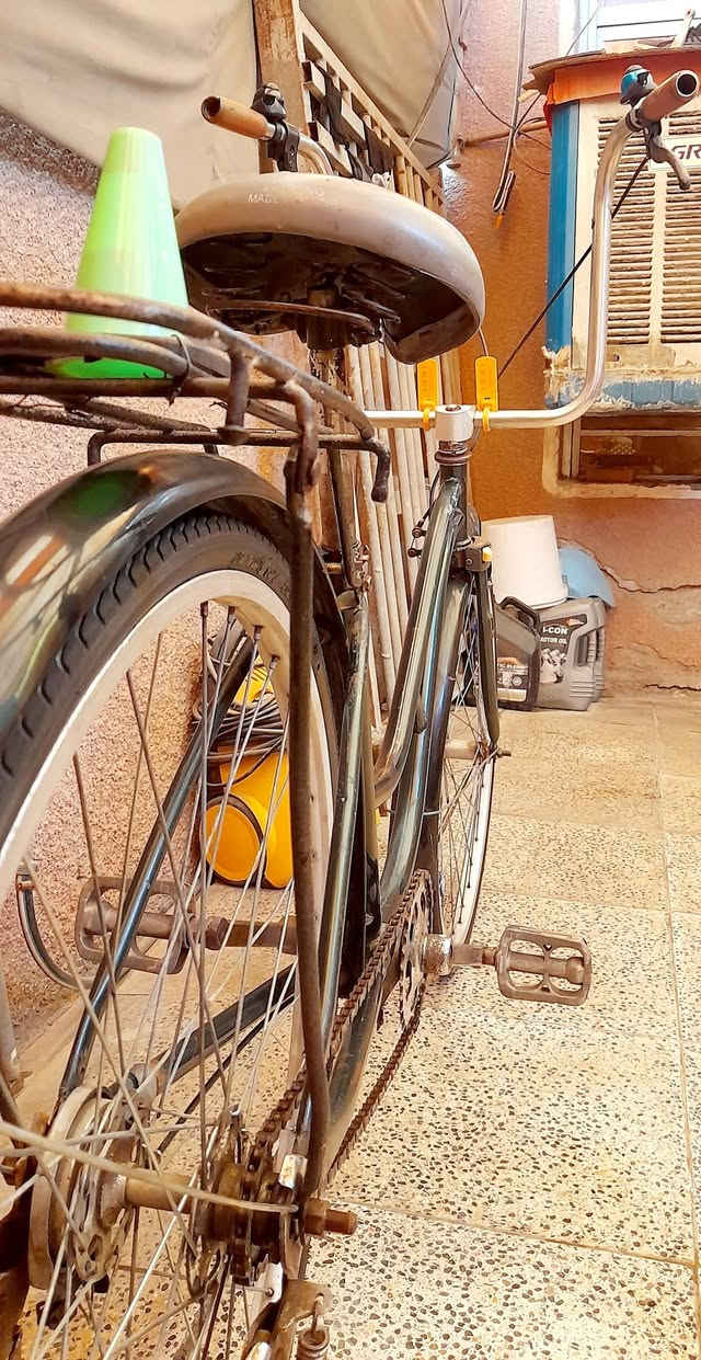 السلام عليكم
للبيع بايسكل بناتي حجم 26 نضيف كل نقص مبي زوج تايرات وزوج چوب جدد السعر 55 مكاني بغداد للاتصال ***********
