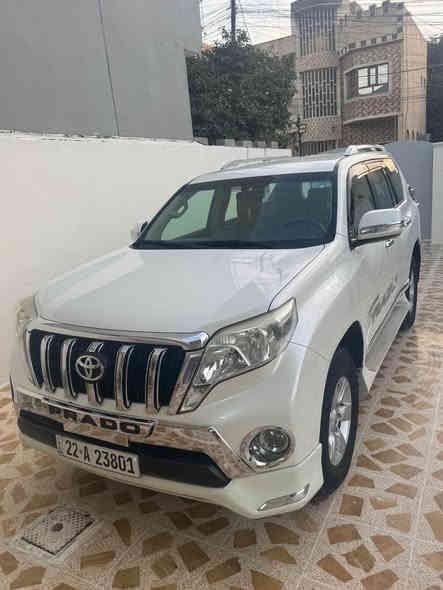 برادو 2015
محرك ٦ سلندر
ماشية ١٣٠ كيلو
كويتي دبل تانكي 
السيارة نظيفة ما شاء الله كلين  من ناحية الصبغ والبارد
فقط كم ملاحظة 
مكان السيارة الموصل 
السعر 340$
*********** موصل
