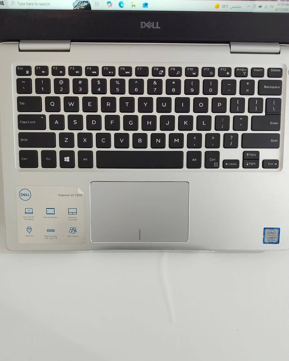 🔥 صلّوا على محمد وآل محمد 🔥

💥 Dell Inspiron 13 7000 بسعر 299 ألف دينار فقط 💥

إذا تدور على لابتوب عملي، خفيف، أنيق، ونظيف بكل معنى الكلمة، فهذا الاختيار المناسب إلك 👌

✅ Core i7 الجيل الثامن
✅ RAM 8GB DDR4 قابلة للتطوير
✅ SSD 256GB سريع وقابل للزيادة
✅ شاشة 13.3 إنج عالية الدقة FHD 1920×1080
✅ كارت شاشة Intel UHD
✅ كيبورد عربي/إنكليزي مع إضاءة
✅ بطارية ممتازة (من ساعتين إلى 5 ساعات حسب الاستخدام)

✨ الجهاز نحيف وأنيق ونظافة عالية جداً داخلياً وخارجياً
✨ مناسب للدراسة، العمل، الأوفيس، التصفح والاجتماعات أونلاين

🎁 هدايا مجانية:
✔️ شاحن Dell أصلي
✔️ حقيبة
✔️ ماوس
✔️ ماوس باد

🛡️ ضمان ذهبي من لابتوبيا لمدة 30 يوم
🔹 استبدال في حال وجود أي عطل
🔹 فحص كامل أمام المندوب للتأكد من المواصفات والنظافة وسلامة الجهاز

📍 بغداد – الأمين الثانية – شارع النواب

📞 واتساب:
***********

🔥 السعر: 299,000 دينار فقط

راسلنا الآن وخلي فريق لابتوبيا يساعدك تختار اللابتوب المناسب بأفضل قيمة مقابل السعر.
