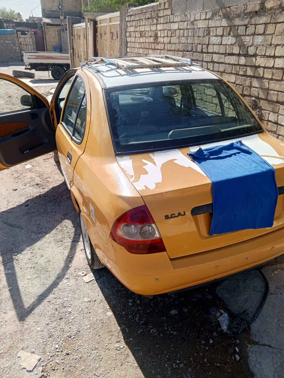سلام عليكم
طيبة 2017
محرك كير تبريد حدادية تخم تاير سيارة جديدة 
بدون صبغ بس الدوسة جوة الجاملغ ع كد شبر
مكاني الشعب
هاتف***********
