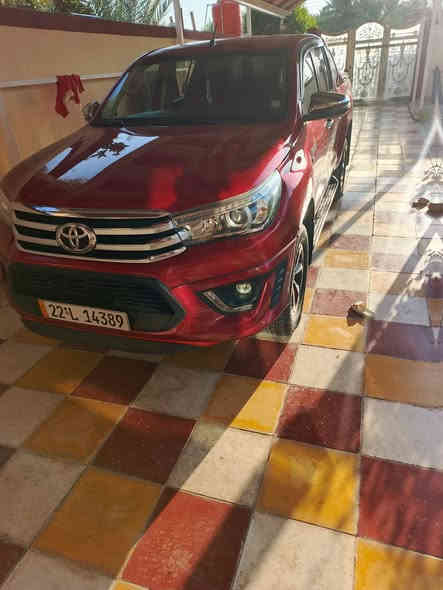 سلام عليكم 
للبيع تويوتا هايلوكس موصفات TRDموديل 2019 محرك 6 سلندر رقم أربيل تحويل مباشر كفاله عامه سياره جديده وجاهزه من كلشي السعر 3 شدات وبيه مجال الاستفسار ‭٠٧٧١ ٣٣٨ ٣٤٩٠
