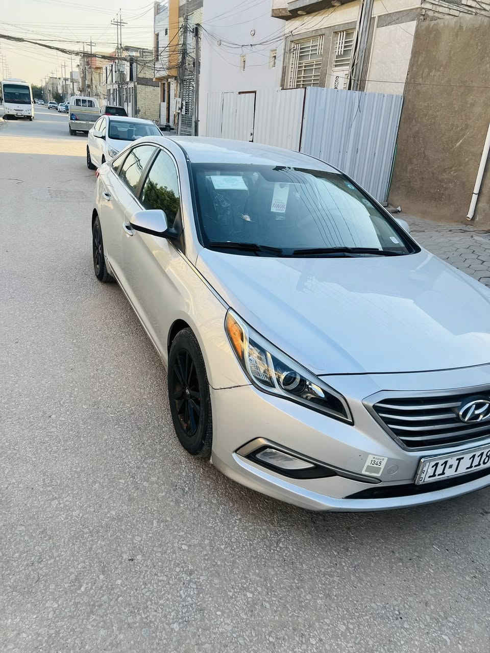 سونتا 2016بغداد رقم إنكليزي جديده طابه كلين لعراق بيه هنا دحجات بدون دواخل أربع قطع ابيع حزام مكانه نجف جاهزه وجديده سياره مكانه نجف السعر ١١٢  وبيه مجال لاستفسار ‭

‭٠٧٨٣ ٠٨٧ ٠٨٨٦‬
