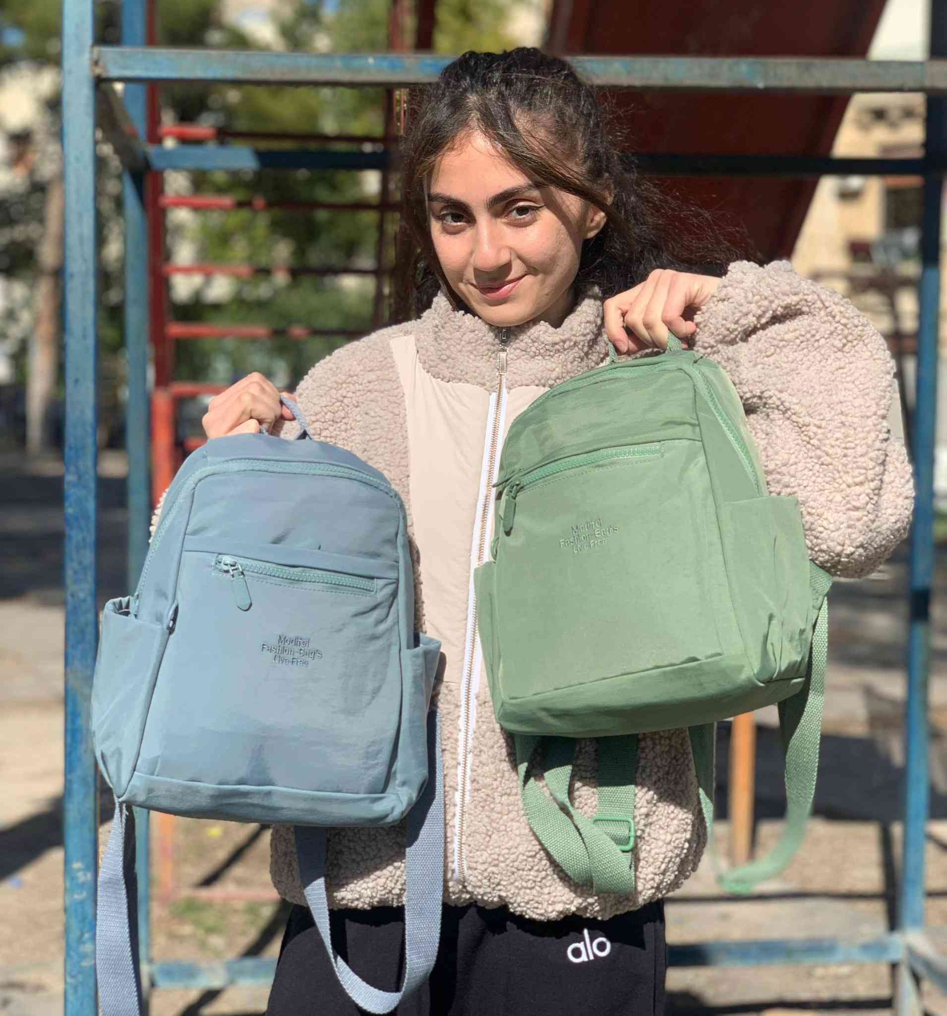 سكدورة جديدة🎀✨
الراحة والشياكة بمكان واحد
لون لكل شخصية.. اختاري لونك اليوم 🎨
جاهزة ليومك الطويل؟ حقيبتنا الجديدة مصممة لتوفرلك الراحةوبتسع كل أغراضك
من الجامعة للطلعة للشغل حقيبة الظهر المثالية لكل الأوقات🩷✨


**إذا كنت صاحب هذا الإعلان وتريد حذفه لأي سبب، رجاءا أرسل رسالة إلى الدعم الفني**