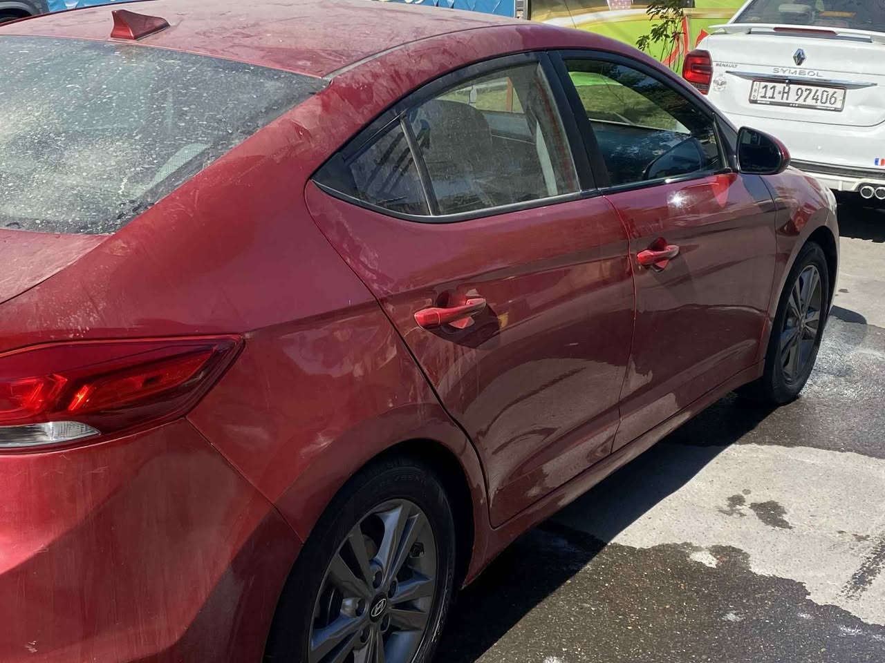 السلام عليكم النترا موديل 2018 حادثهه جاملغ وبنيد سياره جديده وجاهزه ماشيه 134 مكينه دوش مكفوله السعر 116 وبيهه مجال العنوان بغداد الزعفرانية ***********
