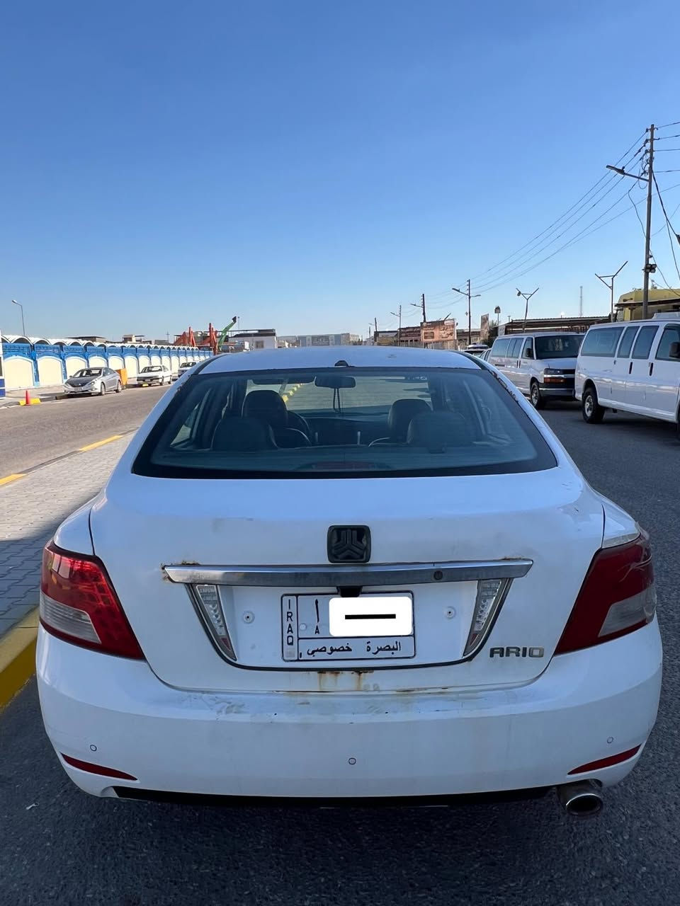 اللهم صلي على محمد وال محمد 🤍
سايبا أريو حديث ( زوتي Z ) كير أوتماتيك 2018✅

تفاصيلها :-
1-مكينه + كير جاهزات 
2-حداديه جاهزه 75%
3-تبريد ثلج 💨
4-رقم بصره مخلصه أقصاد وجاهزه للتحويل أصير (حره )
5-كهربائيات جاهزه 
6-بيها زنجارات بسيطه يرادلهن تعمير واضحه بصور 
7-السياره غرفتها جداً نظيفه 
———————————————————
السعر 48 ورقه 🛑 سعرها جوه السوك شرط 
العنوان /البصره 
رجاءاً فقط الشراي يتصل ***********
