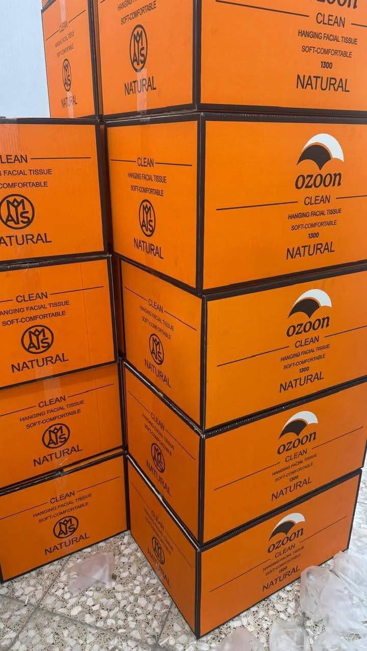 بسم الله الرحمن الرحيم توفر كلينس  صحيات مطاعم  اوزون الاصلي 1300 سحبه كميات جمله الجمله فقط الاسعار تنافسيه بدون صعود  لحد الان بخصوص اسعار الاوزون جمله فقط كميات توزيع شركه الماس 
م مبيعات شركه الماس محمد الجنابي *********** 
***********   ( محمد الجنابي )
