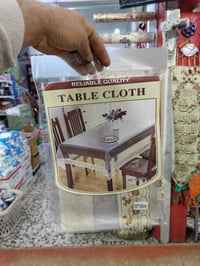 مفرش طاولة • طاولة ٦ كراسي • طويريج