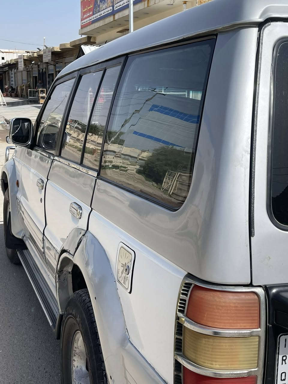 سلام عليكم  باجيرو للبيع موديل 97بسمي شرط تحويل مكينه vvtوكير  رقم الانكليزي سياره ٧راكب بلادي زوج تايرات  كهربايئات كله شغاله سياره خير من لله شراي يتصل *********** ماقصر وياه
