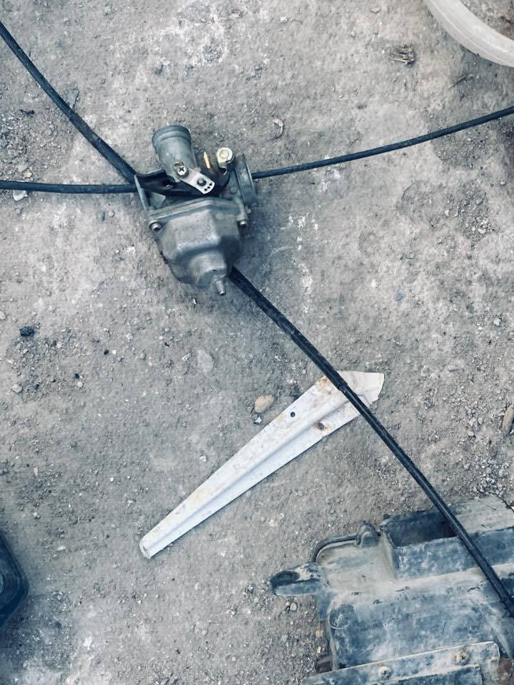 سلام عليكم غراض دراجه مكينه نامه تلث حروف مربين شكلها بل صبغ  مديل ٢٤ نانكي كزوز صدر امامي دبلات خلفي ماشه استان ويل وتاير كدام وياله ٢خلفي +تواير ثنين  مكانالشعيبه الزبير  رقم ***********
