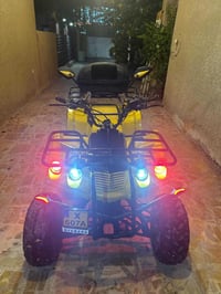 دراجة رباعيه محرك 150دراجة جديده كهربائيات كلها شغاله تشغيل عن بعد  وي...