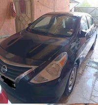 نيسان فيرسا وارد امريكي موديل 2017 مصبوغه حزام بيه طخات صفه السدر السي...