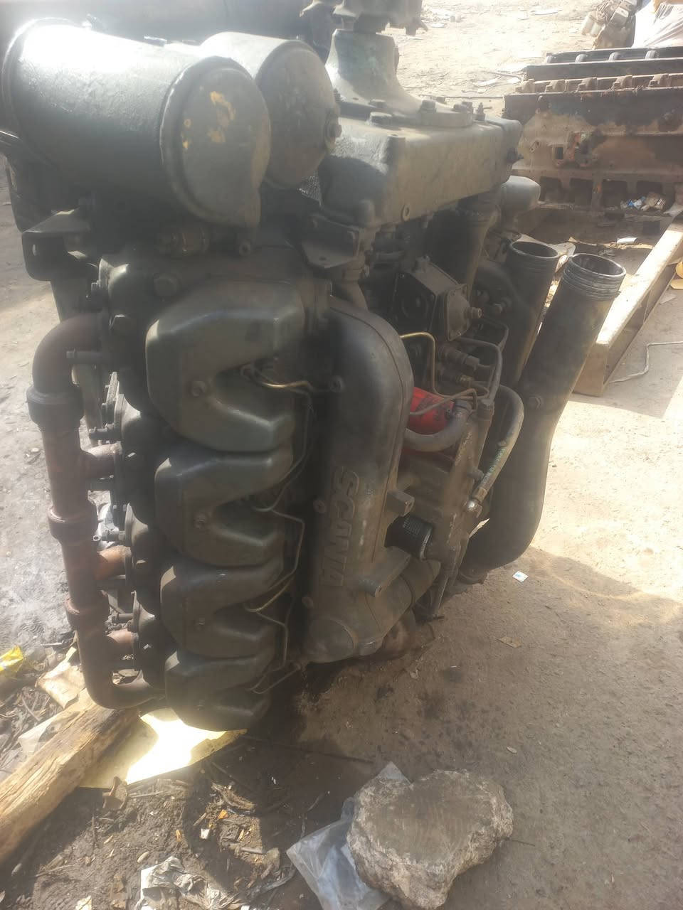 محرك سكانيه ١٤٣ كاطع كرنك بكن مجفته جديد شرط ***********مكان بغداد
