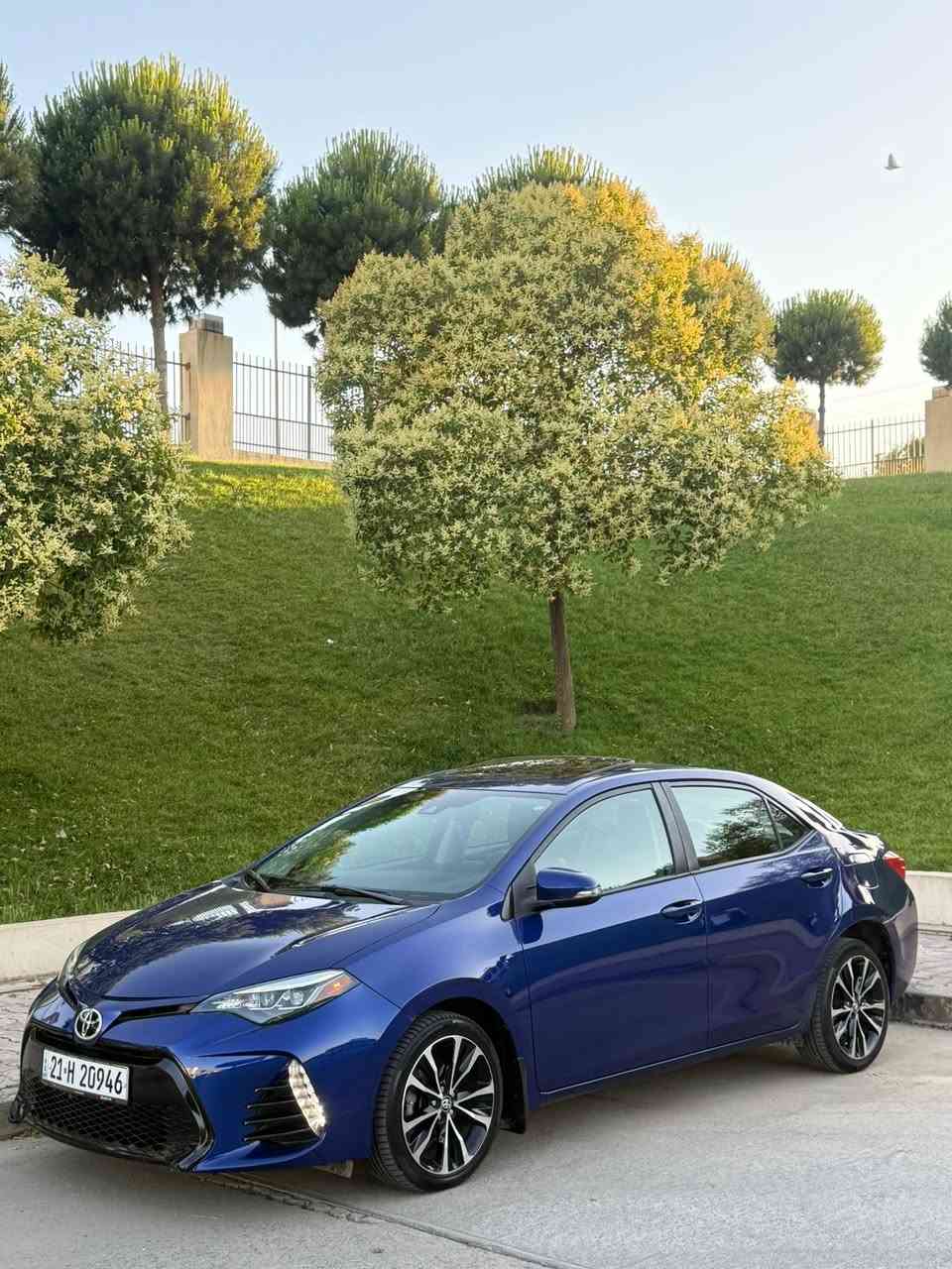 السلام عليكم ورحمة الله وبركاته
‏‎       ——— لـلـبـيع  ———

تويوتا كورولا.        — Toyota Corolla

‏‎وراد أمريكي.          —  ايرباك سليم  

‏‎الموديل                —  2018  

فئة                       —  XSE   

حجم المكينه         —  V4/1800 

‏‎اللون                     —  ارزق / جويتي    

المسافه المقطوعه —  58.000km 

حالة السياره.    — صبغ ((جاملغات خلفيه - الصندوق))

‏المواصفات 
-كشنات تدفئه 
-فتحة سلايد 
-ليد نهاري 
-شاره بالمرايه 
‏‎-شاشه كبيره تدعم نظام الأبل كار باي ونظام الاندرويد 
‏‎-كرسي السايق  بحركه كهربائيه 
‏‎-تبريد منفصل 
‏‎-تحكم ستيرن جهتين 
‏‎-تحديد سرعه 
‏‎-مانع انزلاق 
-رادار امامي 
‏‎-تحديد مسار 
- تنبيه ما قبل الاصطدام
‏‎-كامره خلفيه
‏‎باقي المواصفات المعروفه 

‏‎السعر            — 125$

رقم السياره    — السليمانيه  

‏‎موقع  السياره — السليمانية 

‏‎للأستفسار.     — ***********—***********
