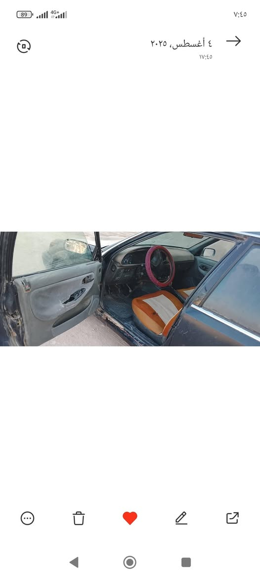 سلام عليكم البيع دايو برنس موديل ٩٥ رقم قادسيه تحويل ثانيوم سياره جاهزه كهربائي محرك بخير وكير عادي كهربائيات كلها شغاله تخم تاير قبل سبوع شاده دواخل كله نضيفه جام شغل ابعتهن مكان سياره الرميثه الهلال لسعر 20 وبيه مجال قليل استفسار ***********
