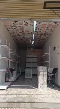 #للبيع اغراض محل كامله غير مستخدمه   #رفوف 8 و سلات 6 و ميز كاشير و كر...
