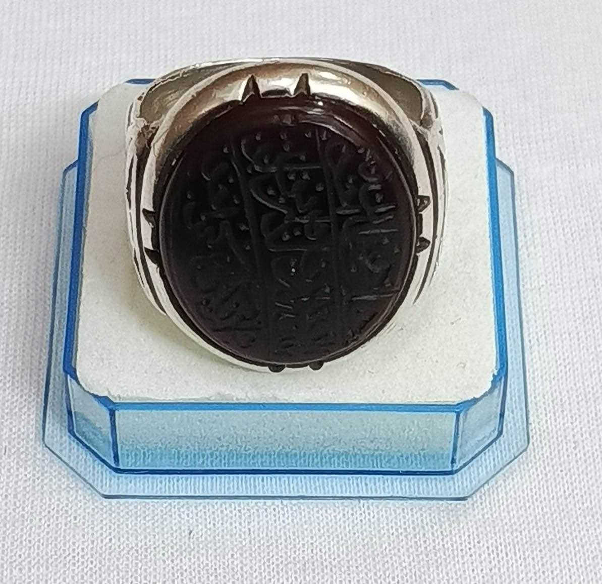 ‏خاتم العقيق اليماني شفة الخاتم قديم صياغة ثقيلة فضة 925 قياس الخاتم25
‏ السعر الخاتم110الف
‏توصيل جميع المحافظات5الف
‏*********** بغداد, العراق
