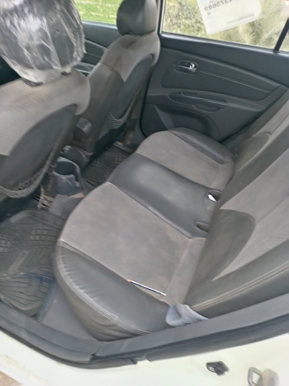 كيا ريو برايد 2009 محرك كير وصدر خير من الله بيه قطعتين صبغ السعر 73 وبيه مجال عنوانه الزويه الفلوجه رقم ***********
