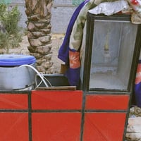 مكينه حب مستخدمه نضيه كلش سعرها 200الف وبيها مجال  07723355513