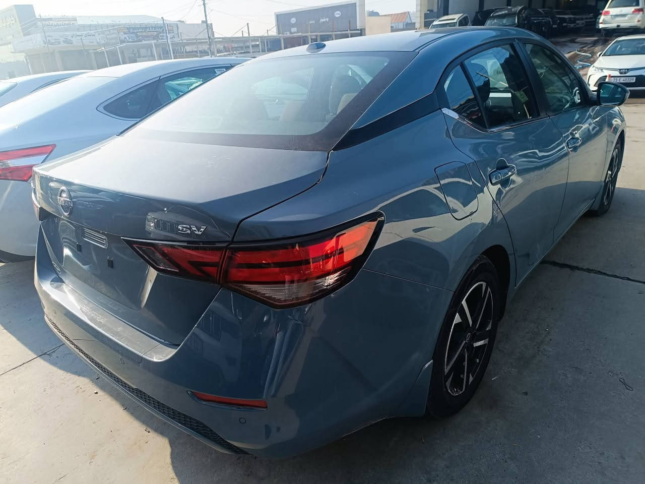 Nissan sentra 2024 sv
ره نگ : چيمه نتويى 
بوياخ : ته نها دوسيه ى لاى سائق
كاميرا
شاشه
هيلى شه قام
رادار ( پيشه وه )
        ( پشته وه)
        ( لاكان )
حاسه
به سمه 
ده رگاى به سمه
گيچ الكترونى 
سوكان ڤوليوم 
تسپيت سوره
بلوتوث
Eco
Aux
ژماره كاتى يه و نه شكينراوه
***********
