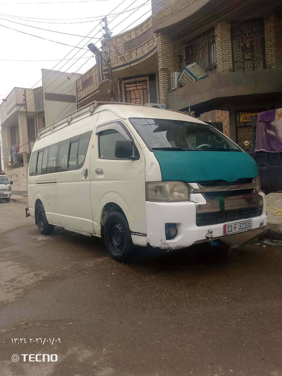 السلام عليكم هايسه للبيع موديل 2008محرك مجفت جديد كير اكسل مكفول السياره مصبوغه عام تخم تاير جديد صدر جديد السياره بسمي ‏‪***********‬‏ مكاني بغداد سعر 150وبيه مجال
