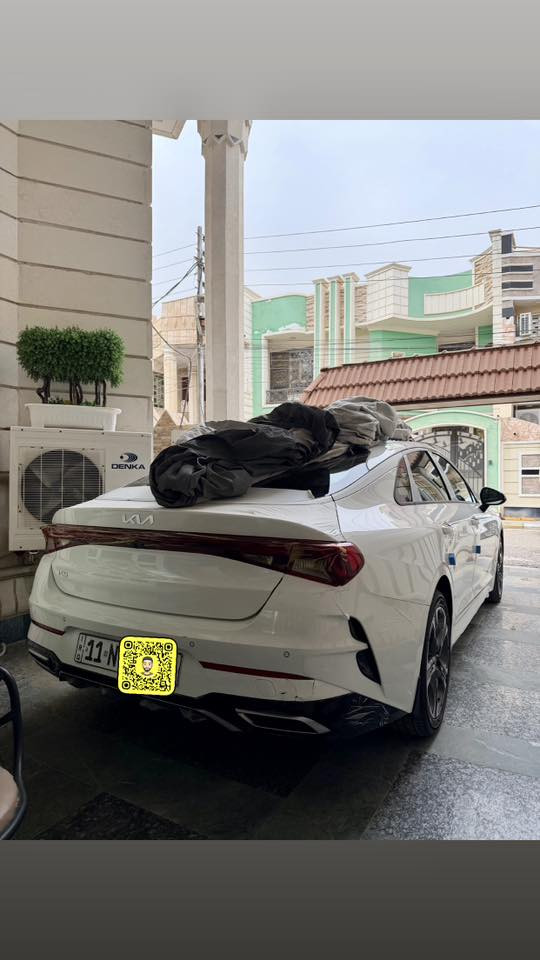 كي فايف K5 موديل 2023 فئة EX Vib
‏‎فول 1/1 رقم بغداد الدولي بأسمي 

‏‎خليجي الشركة الدولية ماشيه (10الف) بحالة الوكاله 

‏‎‏K5 على وضع الشركة بعدها بالنايلونات مال الشركة 

‏‎محرك 2.0 الفين دوش المرغوب 

‏‎المواصفات 

بردات خلفية بلادي

شاحن لاسلكي 

كشنات خزن ذاكرة  

‏‎فتحة سقف بانوراما

‏‎دخول ذكي بصمة + تشغيل عن بعد 

‏‎شاشة اصلية + كاميرا دواره

كشنات خزن ميموري 

ابل كار بلي أندرويد 

‏‎حساسات امامي خلفي

‏‎صندوق عند الاقتراب يفتح

مصابيح هيلوجين ثلجي 

‏‎المصابيح الامامية زنون +LED

‏‎المصابيح الخلفية LED

‏‎اضائه ضبابيه

‏‎مقاعد بعدها بالنايلون

‏‎مقاعد مخمل  + كهرباء 

‏‎سايد بريك بصمة

‏‎مثبت سرعة

‏‎فول تحكم ستيرن

‏‎5 وضعيات قيادة SMART-ECO-COMFORT-SPORT-COSTOM

‏‎مري كهرباء قلاب 

🛑 السعر سوي تعليق يصل مباشرة 🤖 

بصمة عدد 2 

‏‎تبريد قطعتين 

تبريد منفصل 

محرك كير شرط بلادي

السيارة مغلفه كشنات وارضيات مغلفه وسيارة جاهزة من كلشي 

السياره مكفوله من الفتح والصبغ 

بيهه فقط ملاحضات بسيطه بي دي ار ابددد ممبين 

مكان السيارة ناصرية مركز بيع ومراوس 

 

رقم صاحب السيارة 

*********** واتساب موجود ‎

سعر سيارة 215 وبيه مجال
