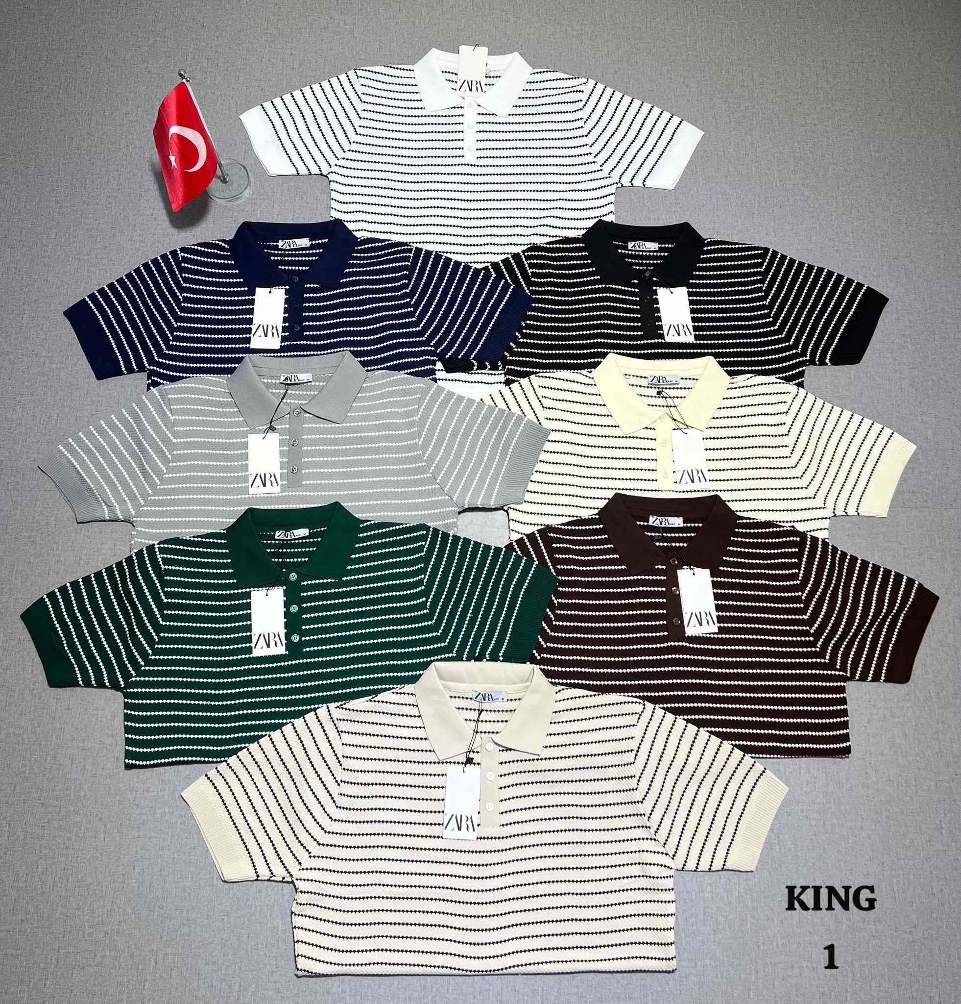 تيشيرت تريكو تركي اصلي
سيري:5 عدد
قياس:S-2XL
سعر:7$
***********
