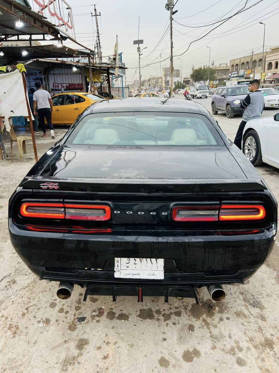 جالنجر موديل 2014 محدثة 2022 رقم بغداد سيارة حادثها جاملغ خلفي مال امريكا وهنا بالعراق جاملغ امامي جان بيها وشم وانشال السيارة مصبوغه حزام اثر شخوط من الوشم سيارة حلوة وخير من الله سعرها 120 بيها مجال مكان دوره  ابو دشير 
***********
