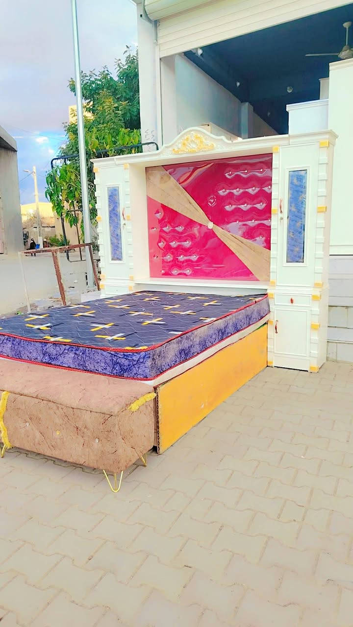 يالله غرفتين نوم صاج مسرح صبغ حراري مع غرفه تركي 10قطع 8باب تعتبر جديد جلولاء سوق السبت تفاصيل ع خاص او وتساب***********
