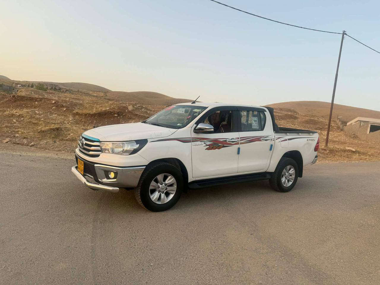 توێتا هایلۆکس 2016 دەبڵ اکسل گێر ئۆتۆماتیک 
بۆیاخی نیە  
گێڕ و مەکینەی بە شەرت 
١١٦ هەزار ڕۆشتووە 
 سەنەوی  تا ٢٠٢٧ تازەیە 
بێ مەسرەفە 
شتێکی زۆر جوانە

سعر : لە کۆمێنت داوای بکە ڕاستەوخۆ بۆت دێت 🤖 

بەجوانی و پاکی ماوەتەوە 

ژمارەی خاوەنەکەی 
***********
شوێن سلێمانی
